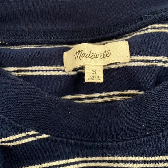 Madewell Striped Tshirt Dress - Picture 13 of 14